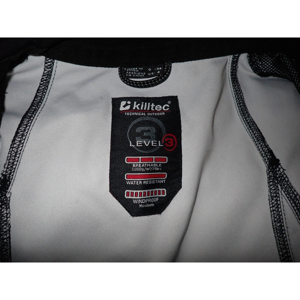 Killtec Women's Technical Outdoor Level 3 Softshell Vest Black Size 6 - Picture 6 of 7